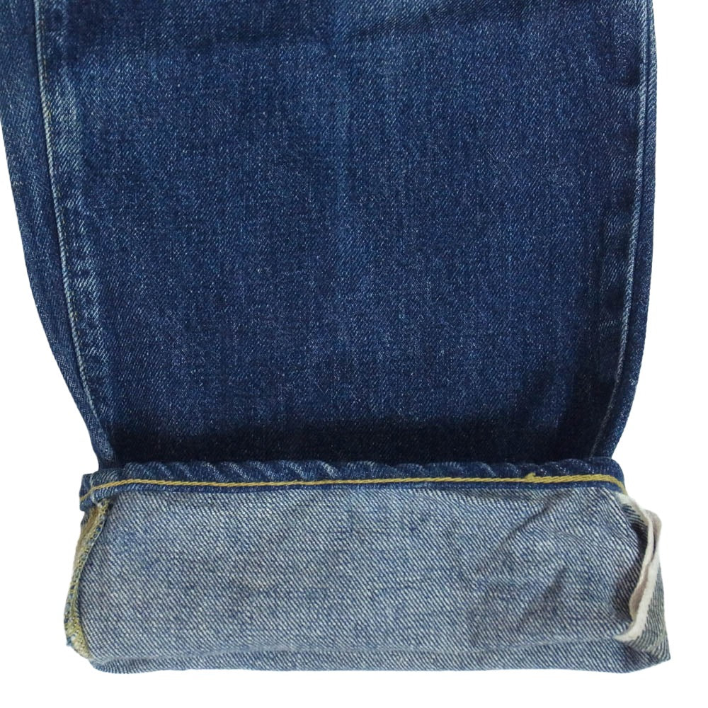 RRL ダブルアールエル 90s USA製 三ツ星タグ シンチバック セルビッチ インディゴブルー系 31【中古】