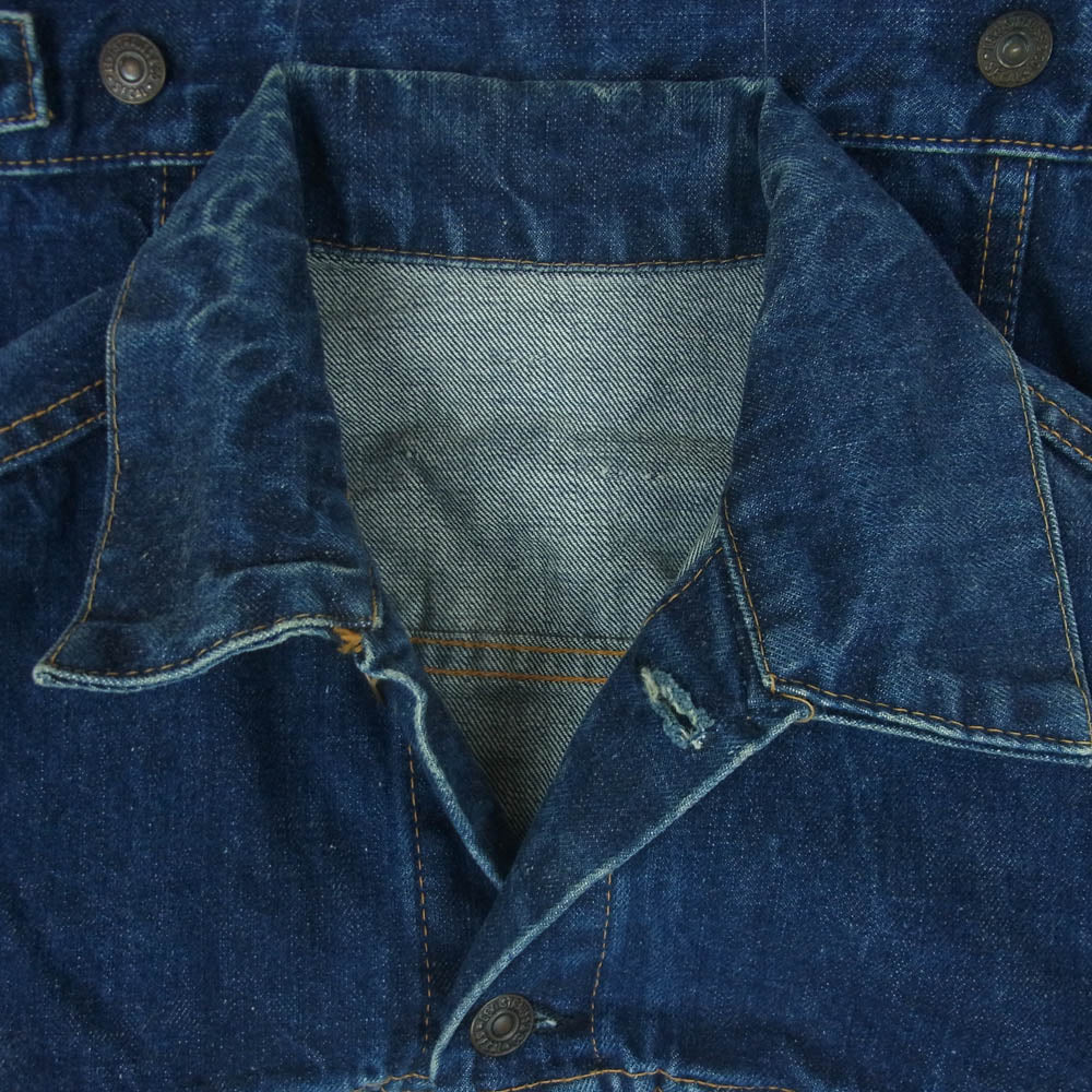 Levi's リーバイス 60s 70s 70505 BIG E ボタン裏刻印526 4th デニム ジャケット インディゴブルー系 サイズ表記なし【中古】