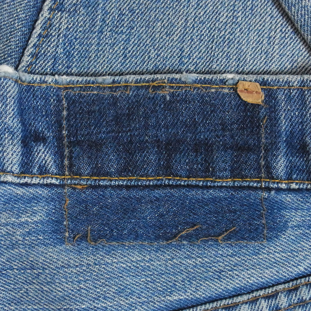 Levi's リーバイス 70s 505 赤耳 66前期 small e TALON42 裏刻印5 デニム パンツ インディゴブルー系 32【中古】