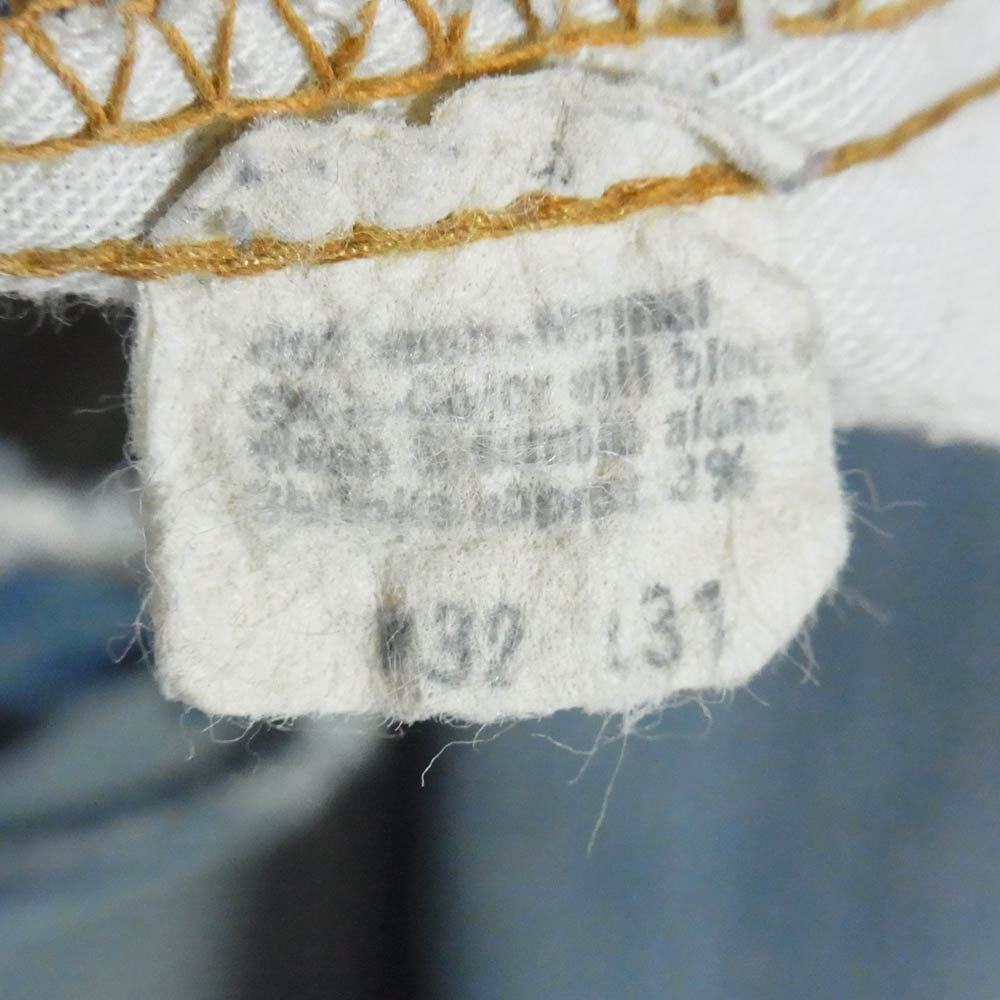 Levi's リーバイス 70s 505 赤耳 66前期 small e TALON42 裏刻印5 デニム パンツ インディゴブルー系 32【中古】