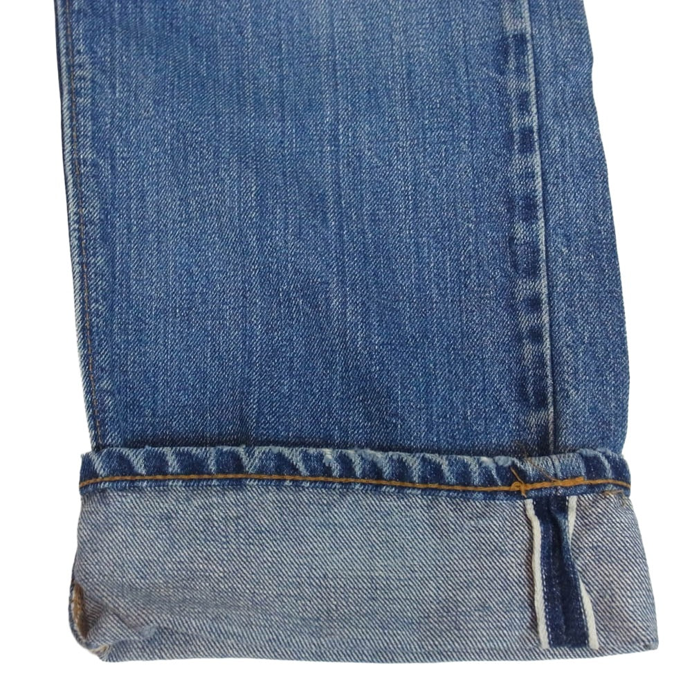Levi's リーバイス 70s 505 赤耳 66前期 small e TALON42 裏刻印5 デニム パンツ インディゴブルー系 32【中古】