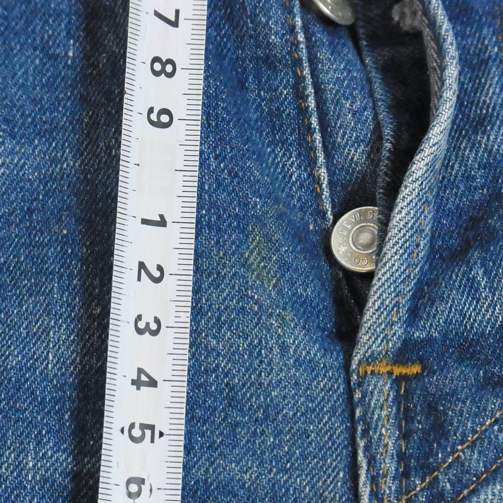 Levi's リーバイス 501 66前期 サークルR ボタン裏刻印6 デニム パンツ インディゴブルー系 29【中古】