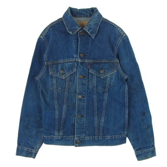 Levi's リーバイス 60s 70s 70505 BIG E ボタン裏刻印526 4th デニム ジャケット インディゴブルー系 サイズ表記なし【中古】