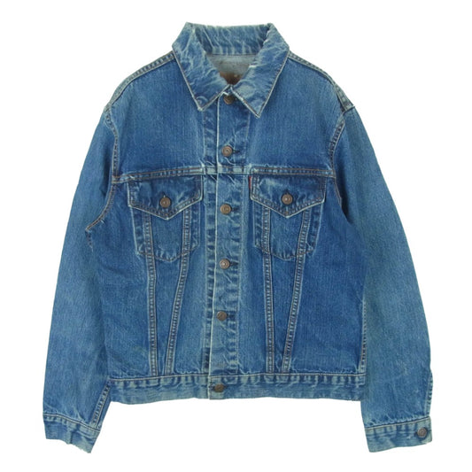 Levi's リーバイス 60s 70s 70505 BIG E ボタン裏刻印524 4th デニム ジャケット インディゴブルー系 サイズ表記なし【中古】
