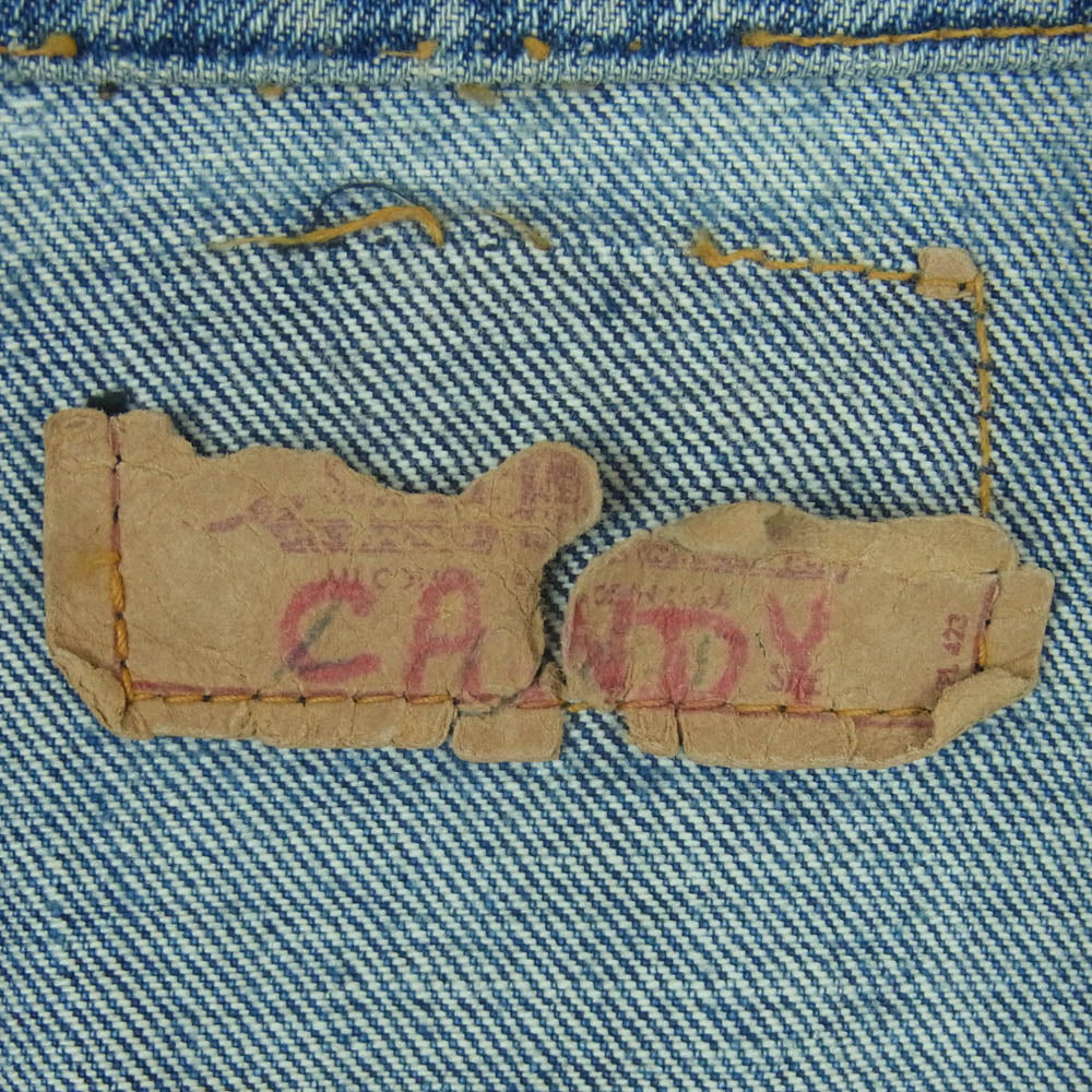 Levi's リーバイス 60s 70s 70505 BIG E ボタン裏刻印524 4th デニム ジャケット インディゴブルー系 サイズ表記なし【中古】