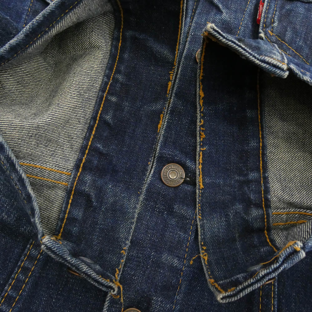 Levi's リーバイス 60s 70s 70505 BIG E ボタン裏刻印524 4th デニム ジャケット【中古】