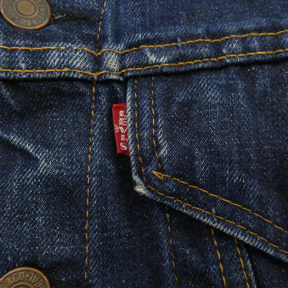 Levi's リーバイス 60s 70s 70505 BIG E ボタン裏刻印524 4th デニム ジャケット【中古】