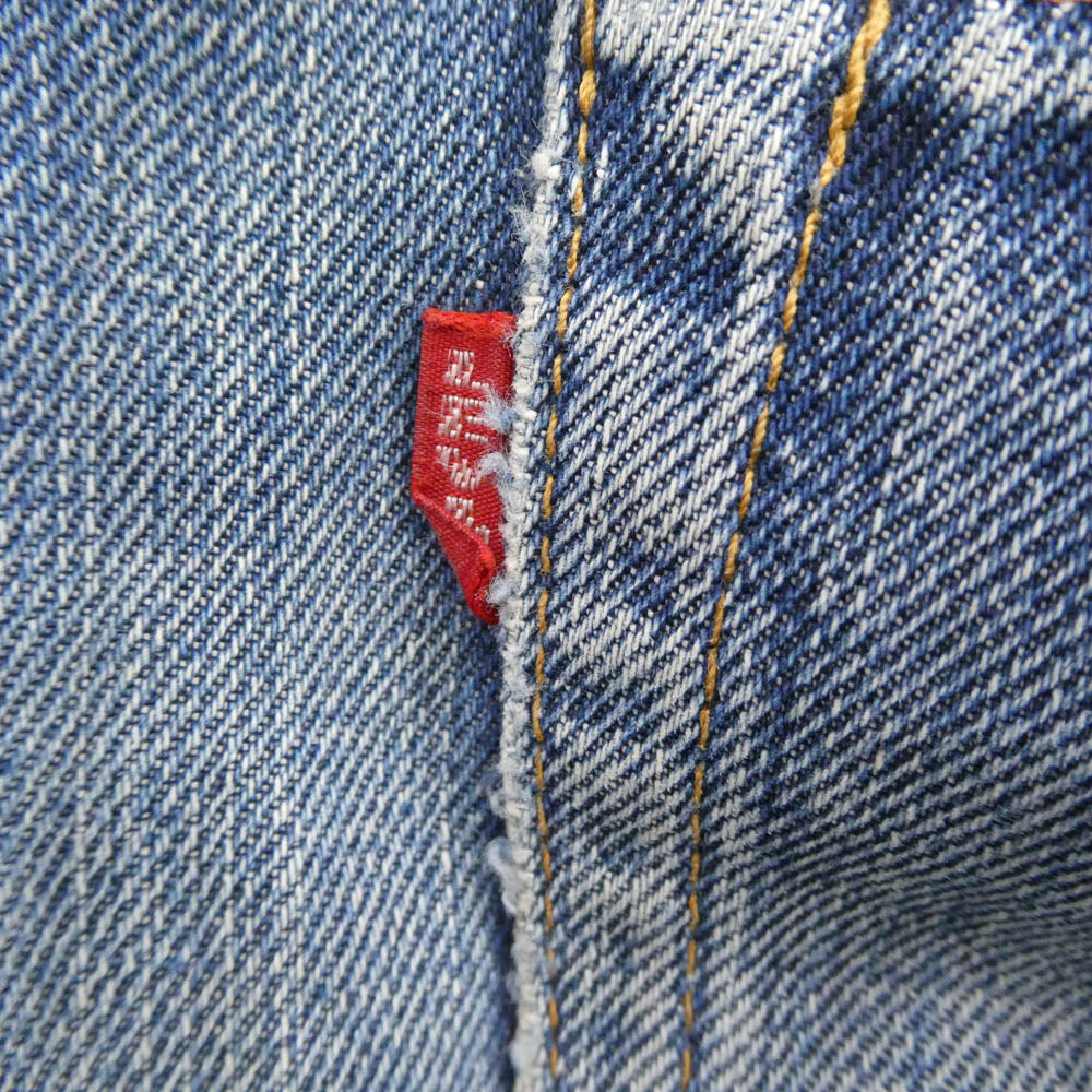 Levi's リーバイス 70s 505 赤耳 66前期 BIG E TALON42 裏刻印5 デニム パンツ 33【中古】
