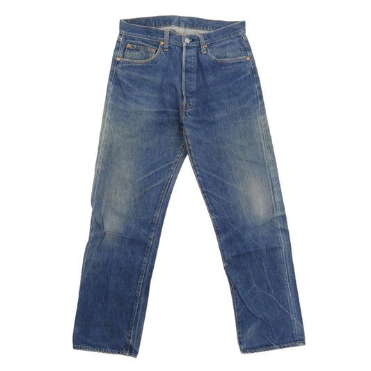 Levi's リーバイス 501 66後期 small e ボタン裏刻印6 デニム パンツ W34 34【中古】