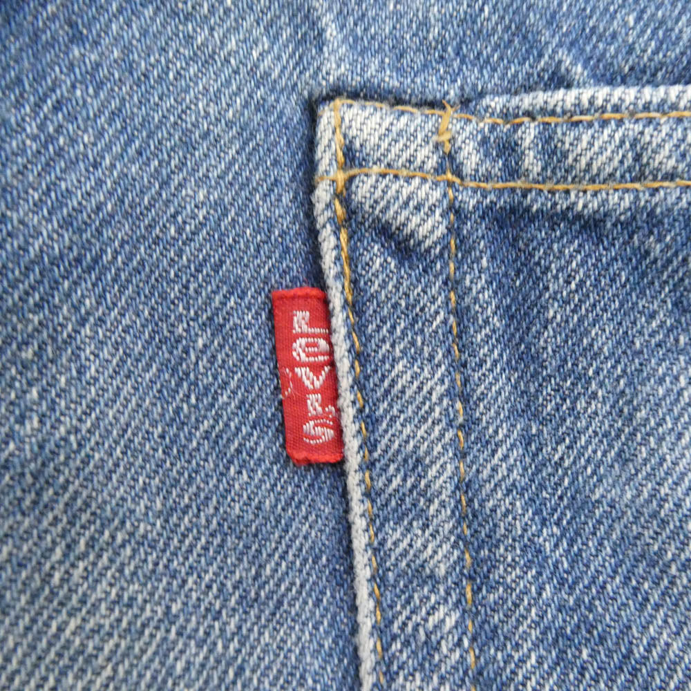 Levi's リーバイス 501 66後期 small e ボタン裏刻印6 デニム パンツ W34 34【中古】