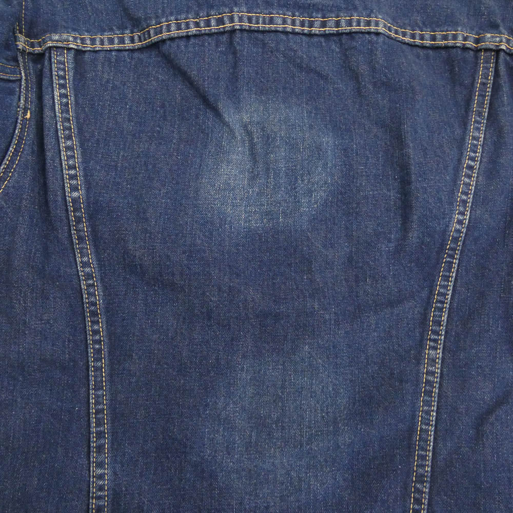 Levi's リーバイス 60s 557 3rd BIG E ギャラ無 ボタン裏刻印D 両面均等V デニム ジャケット SIZE36 36【中古】