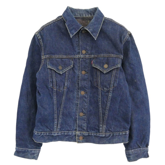 Levi's リーバイス 60s 559 BIG E ハギ付き ブランケット ボタン裏刻印17 3rd デニム ジャケット インディゴブルー系 サイズ表記なし【中古】