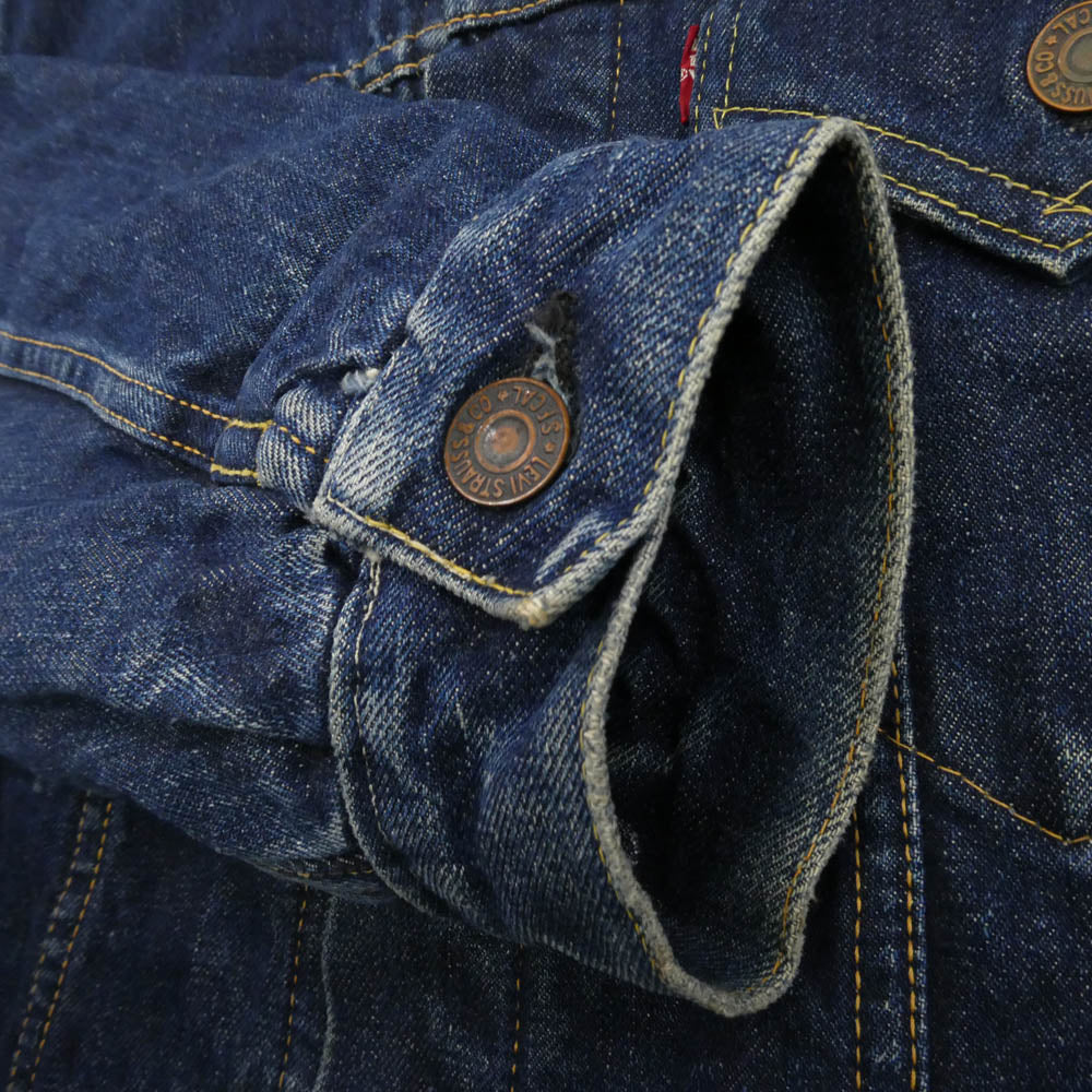 Levi's リーバイス 60s 559 BIG E ブランケット ボタン裏刻印17 3rd デニム ジャケット インディゴブルー系 サイズ表記なし【中古】
