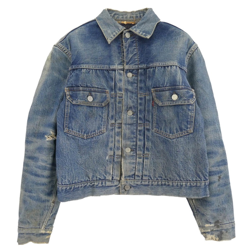 Levi's リーバイス 50s 60s 517XX ハギ付き ブランケット ボタン裏刻印