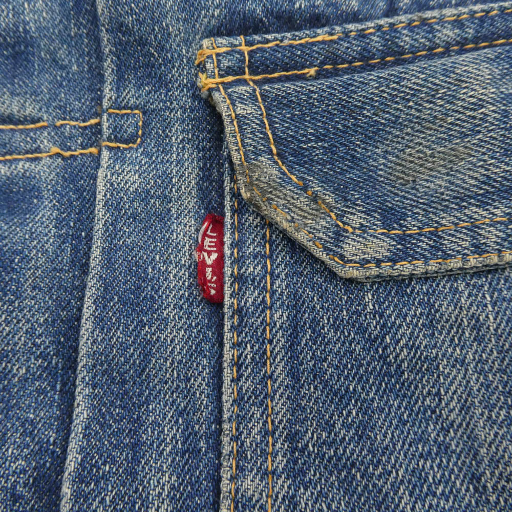 Levi's リーバイス 50s 60s 517XX ハギ付き ブランケット ボタン裏刻印17 2nd デニム ジャケット【中古】