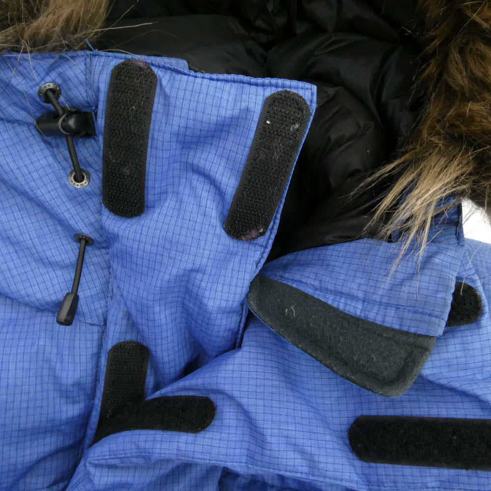 THE NORTH FACE ノースフェイス ND91350 POLAR JACKET ポーラー ダウン ジャケット ブルー系 M【中古】