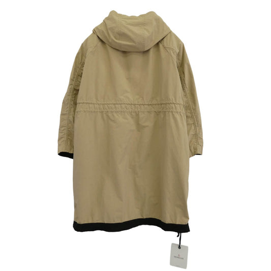 MONCLER モンクレール C10934905605 5499N モンクレールジャパンタグ PIN GIUBBOTTO フーデッド ナイロン ロング スプリング コート ベージュ系 2【中古】