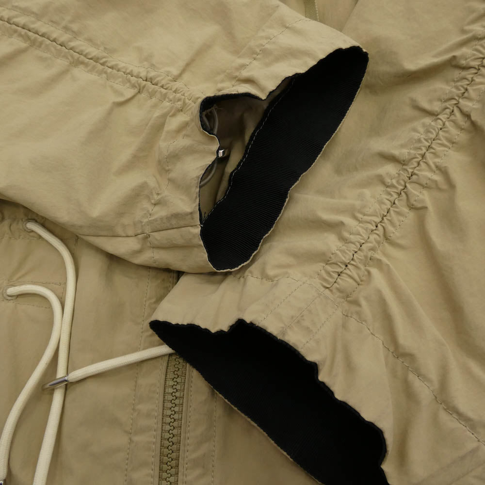 MONCLER モンクレール C10934905605 5499N モンクレールジャパンタグ PIN GIUBBOTTO フーデッド ナイロン ロング スプリング コート ベージュ系 2【中古】
