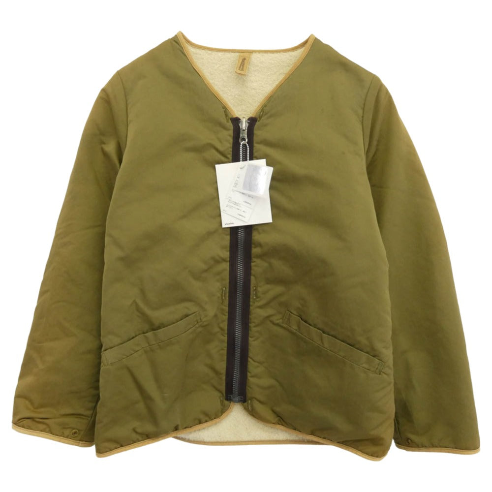 VISVIM ビズビム 15AW 0115205013031 IRIS LINER JKT アイリス リバーシブル ライナージャケット カーキ カーキ系 ベージュ系 2【中古】
