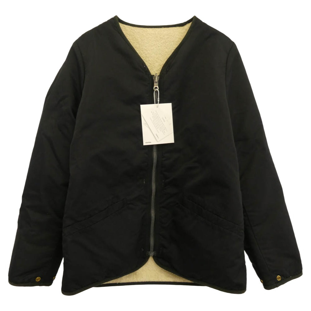 VISVIM ビズビム 16AW 0116205013036 IRIS LINER JKT アイリス リバーシブル ライナージャケット ブラック ブラック系 ベージュ系【中古】