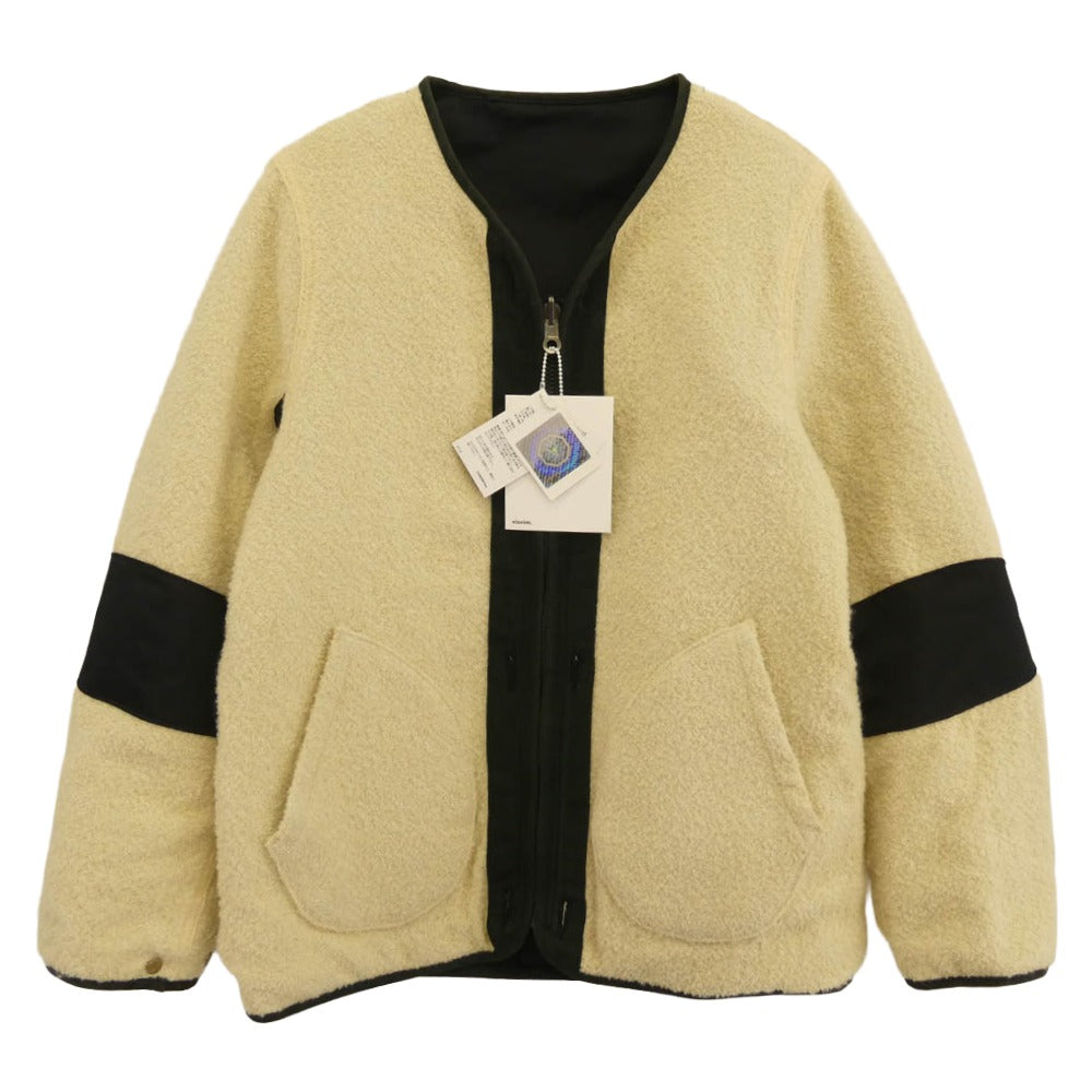 VISVIM ビズビム 16AW 0116205013036 IRIS LINER JKT アイリス リバーシブル ライナージャケット ブラック ブラック系 ベージュ系【中古】