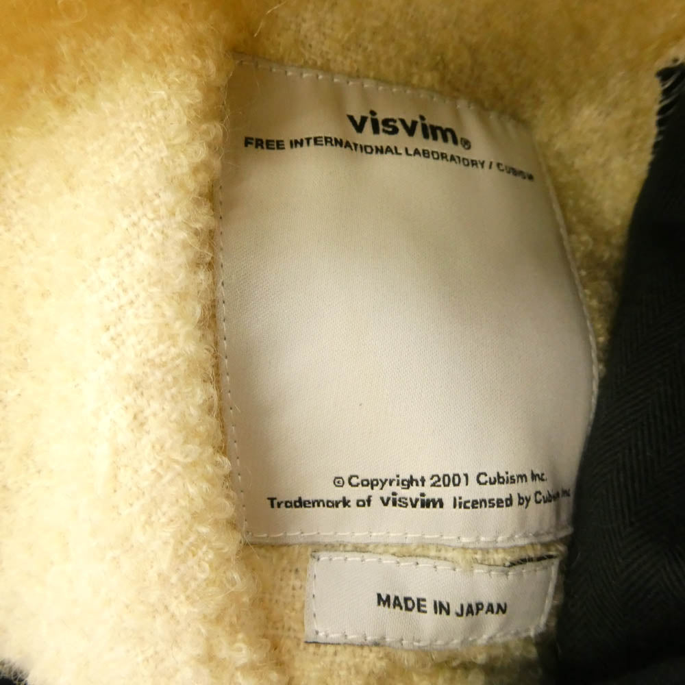 VISVIM ビズビム 16AW 0116205013036 IRIS LINER JKT アイリス リバーシブル ライナージャケット ブラック ブラック系 ベージュ系【中古】