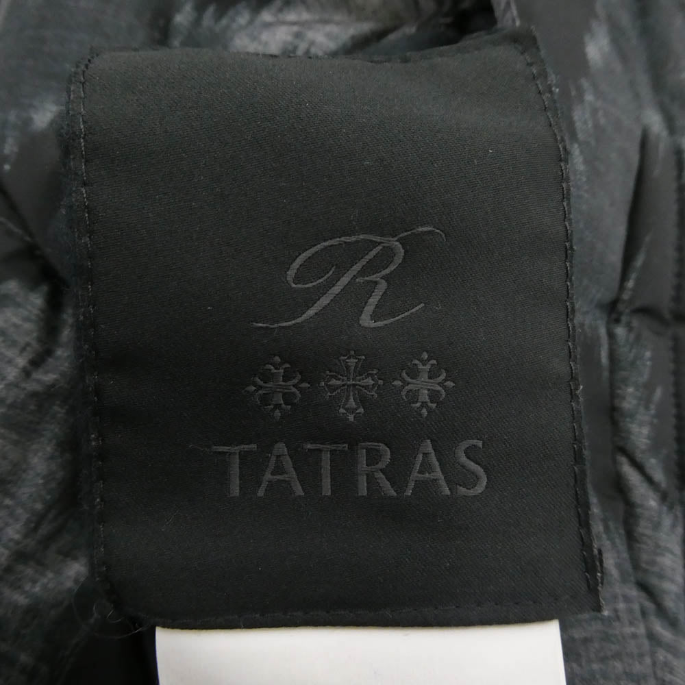 TATRAS タトラス MTK20A4201 MISSOURI Rライン リバーシブル ダウンジャケット フーディ ブラック系 2【中古】
