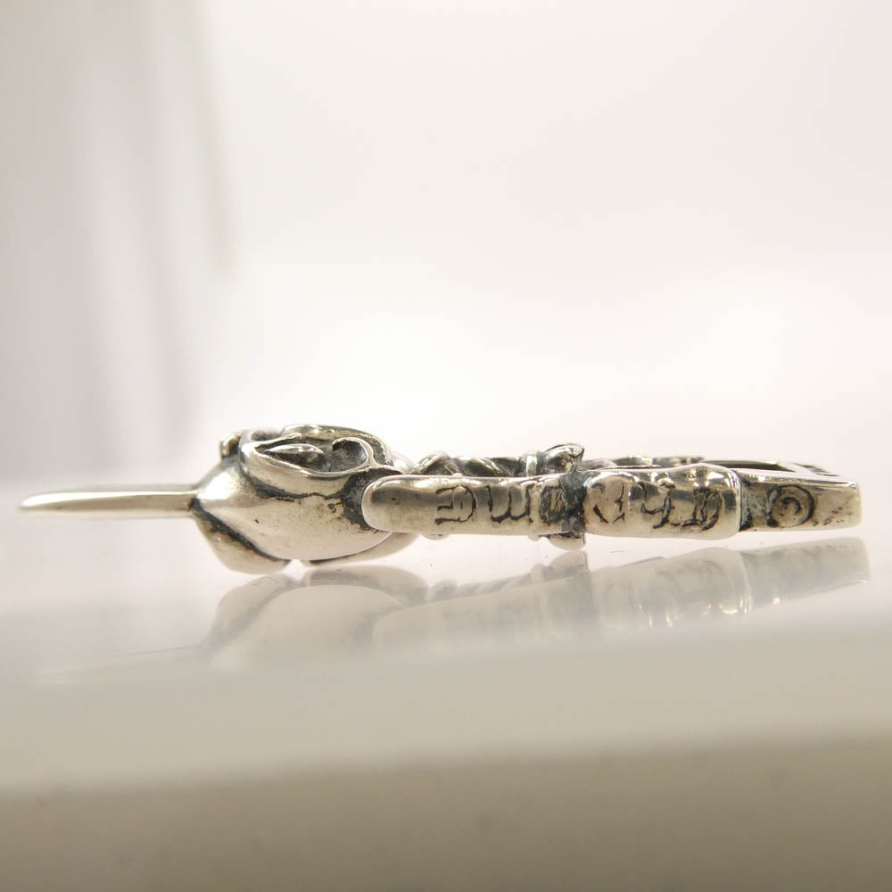 CHROME HEARTS クロムハーツ（原本無） HEART DAGGER ハートダガー ペンダントトップ シルバー系【中古】