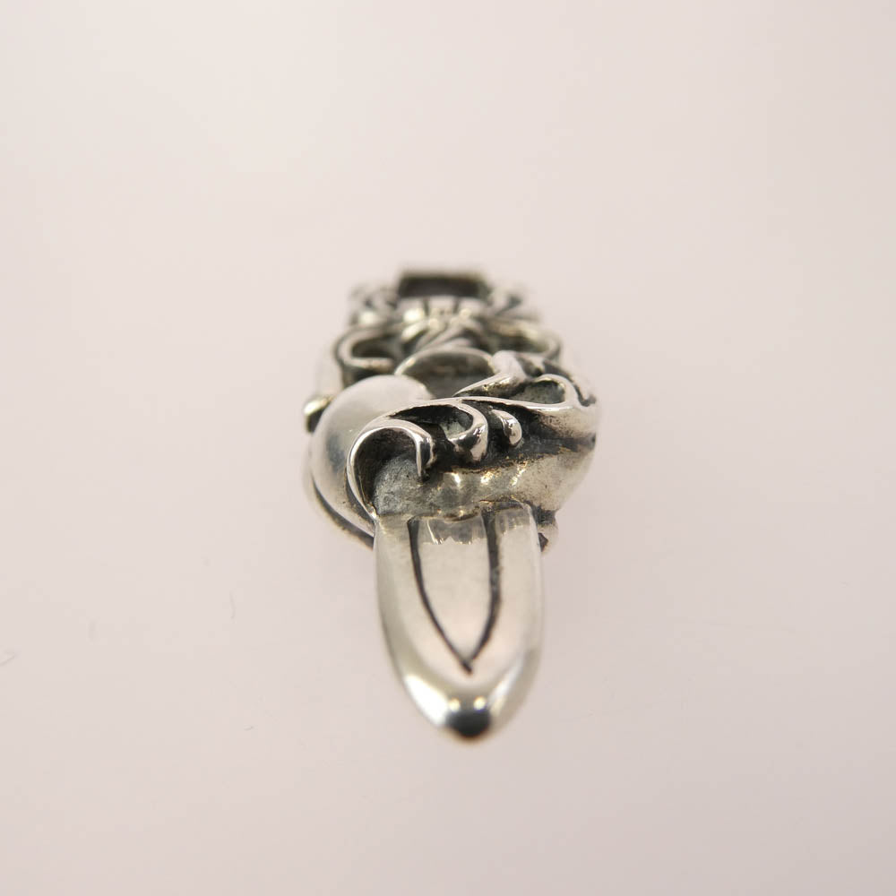 CHROME HEARTS クロムハーツ（原本無） HEART DAGGER ハートダガー ペンダントトップ シルバー系【中古】