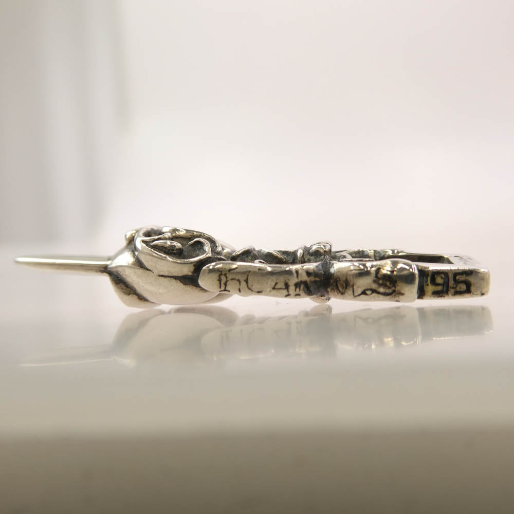 CHROME HEARTS クロムハーツ（原本無） HEART DAGGER ハートダガー ペンダントトップ シルバー系【中古】