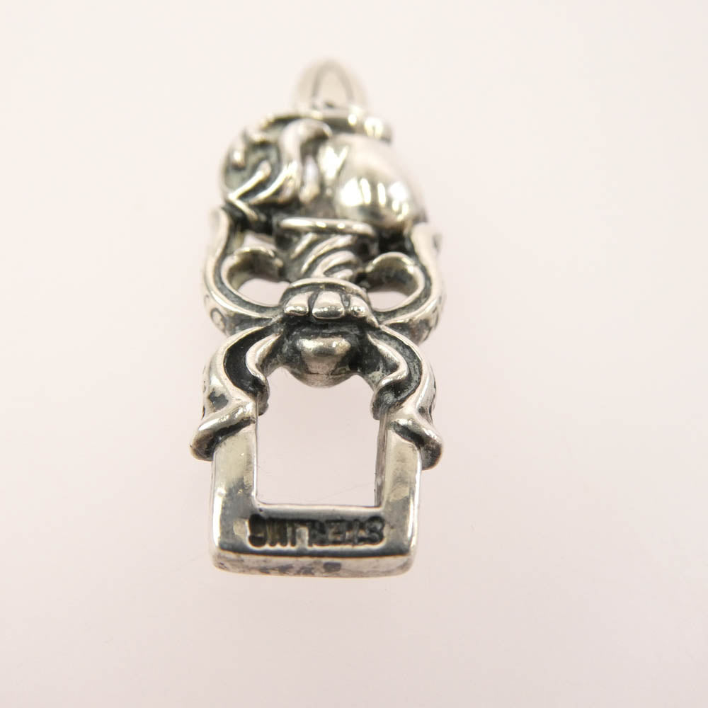 CHROME HEARTS クロムハーツ（原本無） HEART DAGGER ハートダガー ペンダントトップ シルバー系【中古】