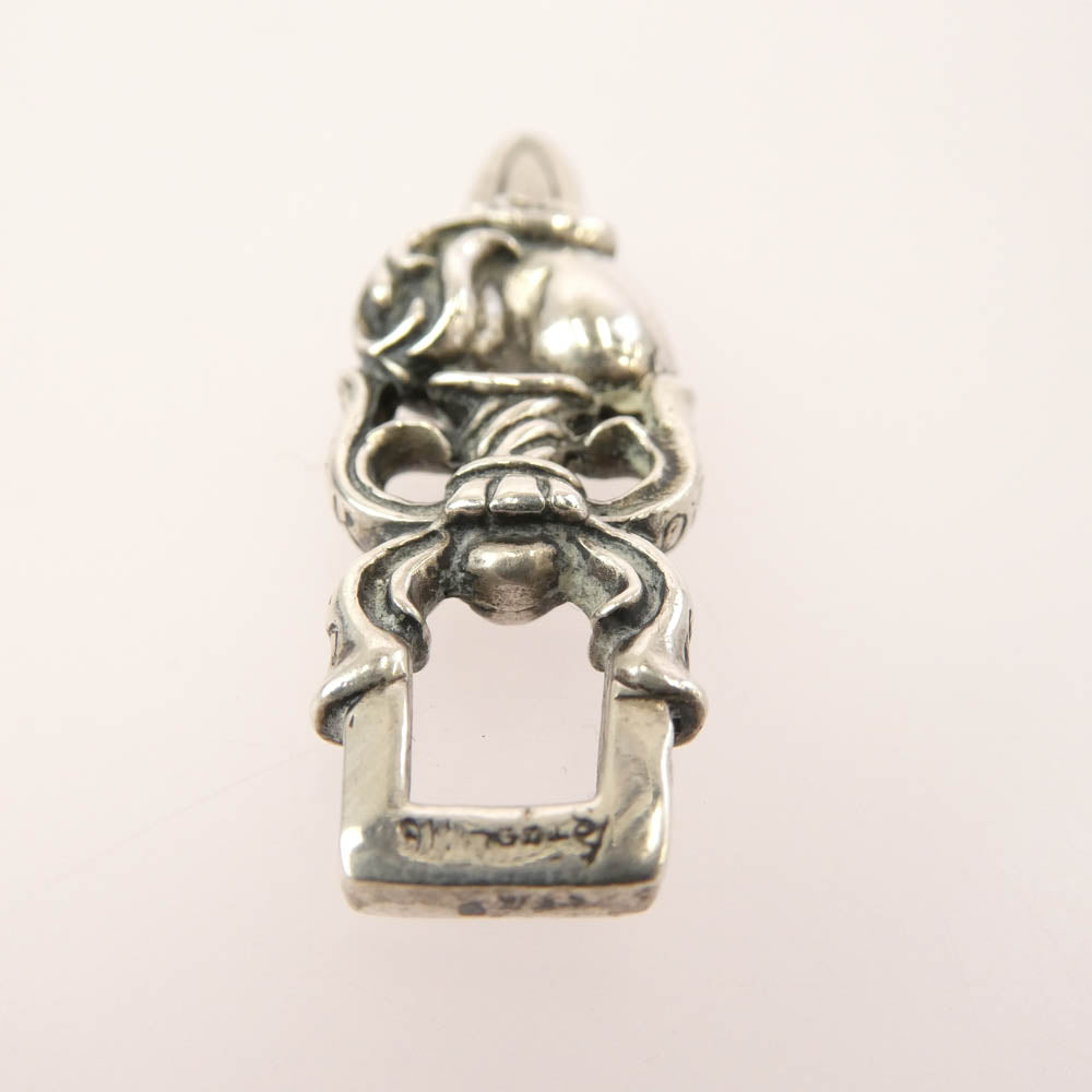 CHROME HEARTS クロムハーツ（原本無） HEART DAGGER ハートダガー ペンダントトップ シルバー系【中古】