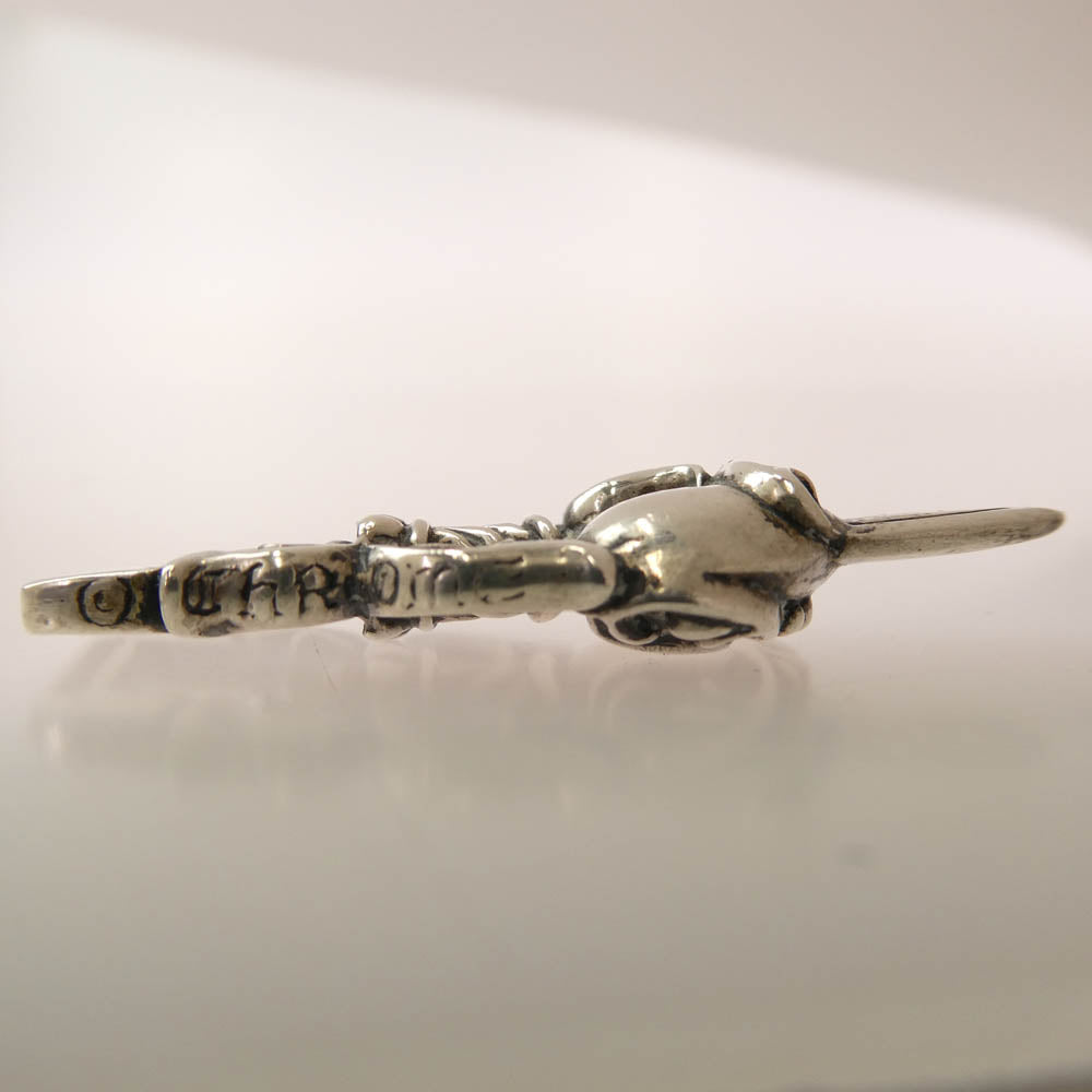 CHROME HEARTS クロムハーツ（原本無） HEART DAGGER ハートダガー ペンダントトップ シルバー系【中古】