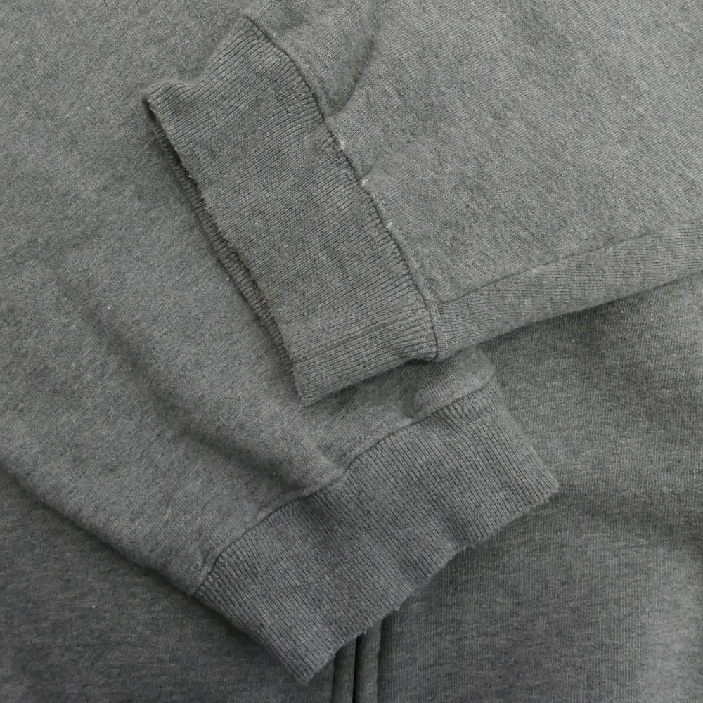 BALENCIAGA バレンシアガ 25AW 852960 TTVB5 Luxury Script ヴィンテージ加工 ラグジュアリースクリプト ダブルジップ パーカー グレー系 S【中古】