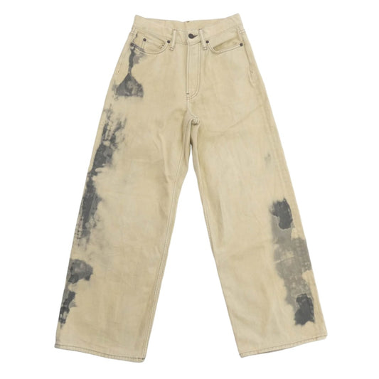 ACNE STUDIOS アクネストゥディオズ A00426 1981F FN SMOKEY JEANS スモーキー ルーズフィット ワイドレッグ デニム パンツ ベージュ系 32【中古】