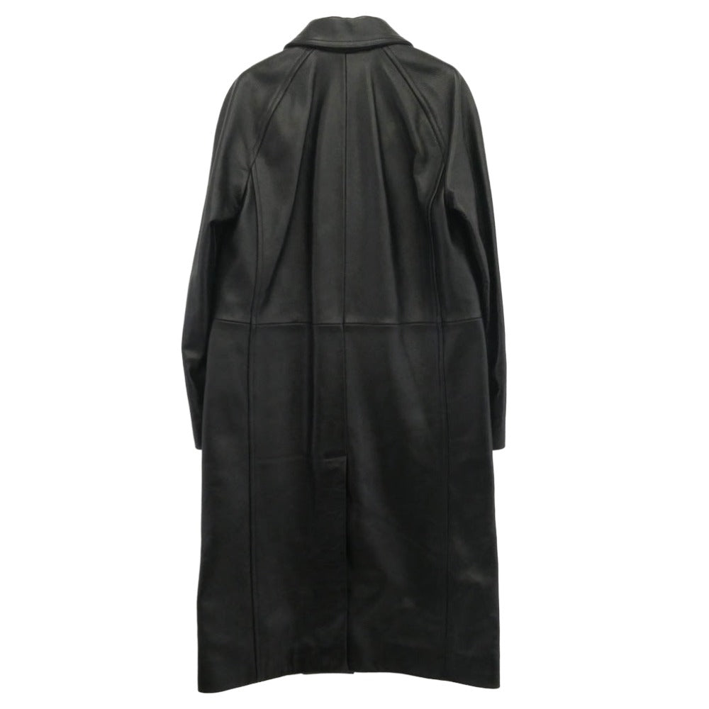 トーテム 234-WRTWOU052-LE0007 ラグランスリーブ レザー コート ブラック系 34【中古】
