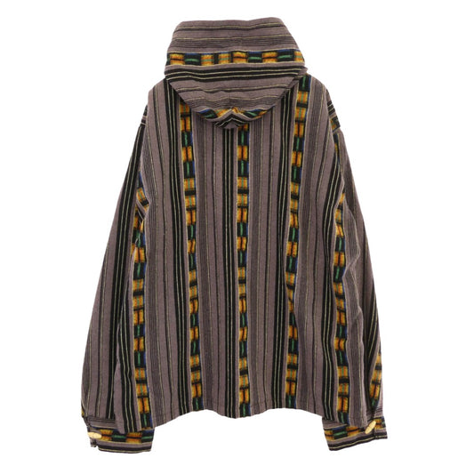 TENDERLOIN テンダーロイン 15SS T-GTM PARKA グアテマラ柄 トグルボタン パーカー フーディー グレー系 M【美品】【中古】