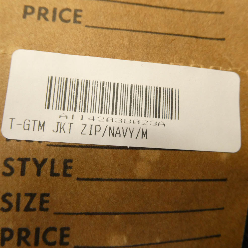 TENDERLOIN テンダーロイン 14AW T-GTM JKT ZIP グアテマラ柄 ジップアップ ブルゾン ジャケット ネイビー系 M【美品】【中古】
