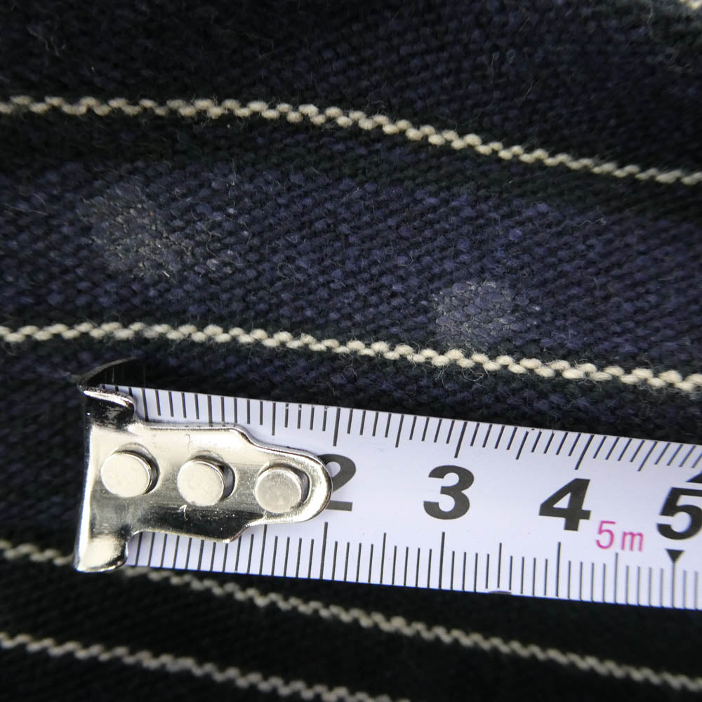 TENDERLOIN テンダーロイン 14SS T-GTM JKT グアテマラ柄 オープンカラー シャツジャケット ネイビー ネイビー系 M【美品】【中古】