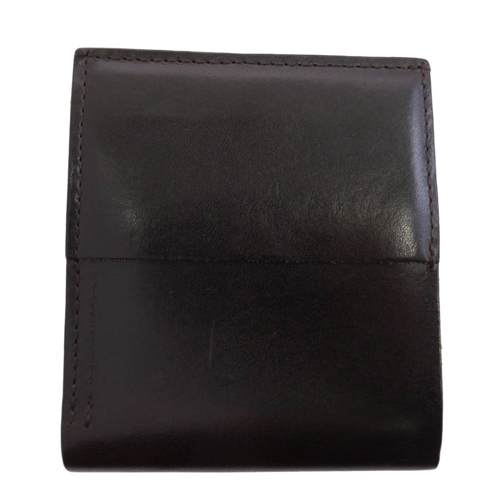 エムピウ PIASTRA Ⅱ BU BURGUNDY ピアストラ2 財布 ブラウン系【中古