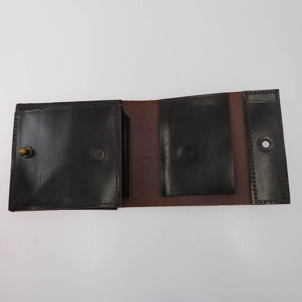 エムピウ PIASTRA Ⅱ BU BURGUNDY ピアストラ2 財布 ブラウン系【中古】