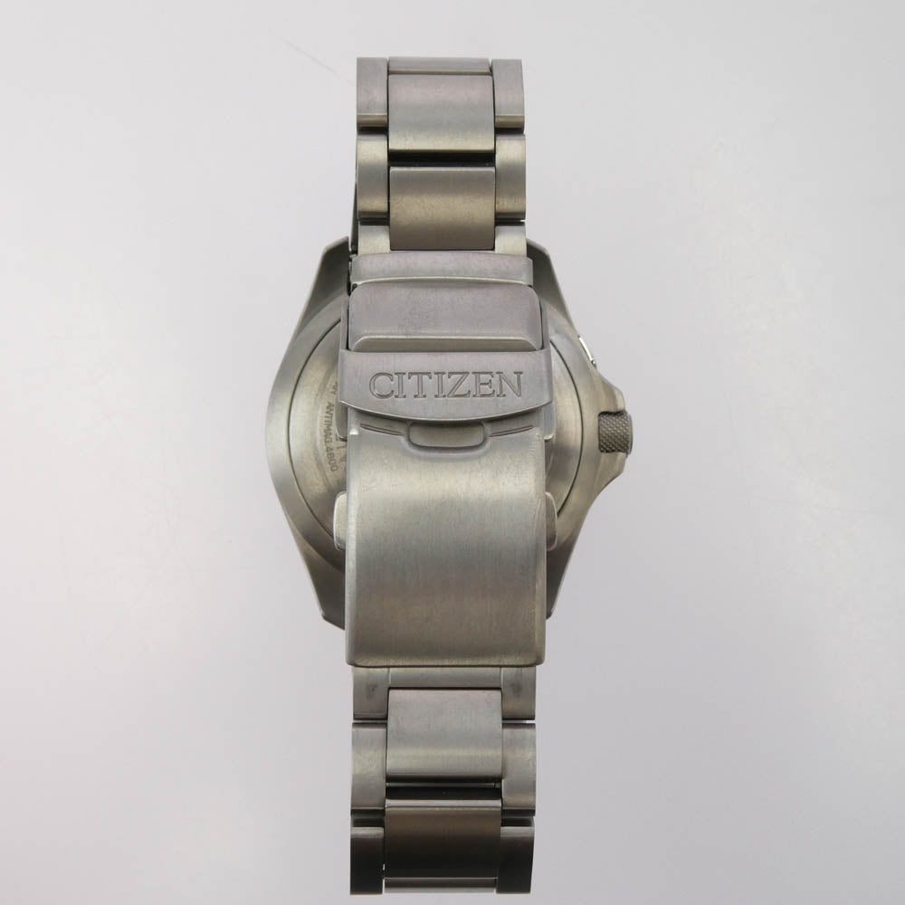 CITIZEN シチズン PMD56-2952 LAND プロマスター エコドライブ 電波時計 腕時計 シルバー系【中古】