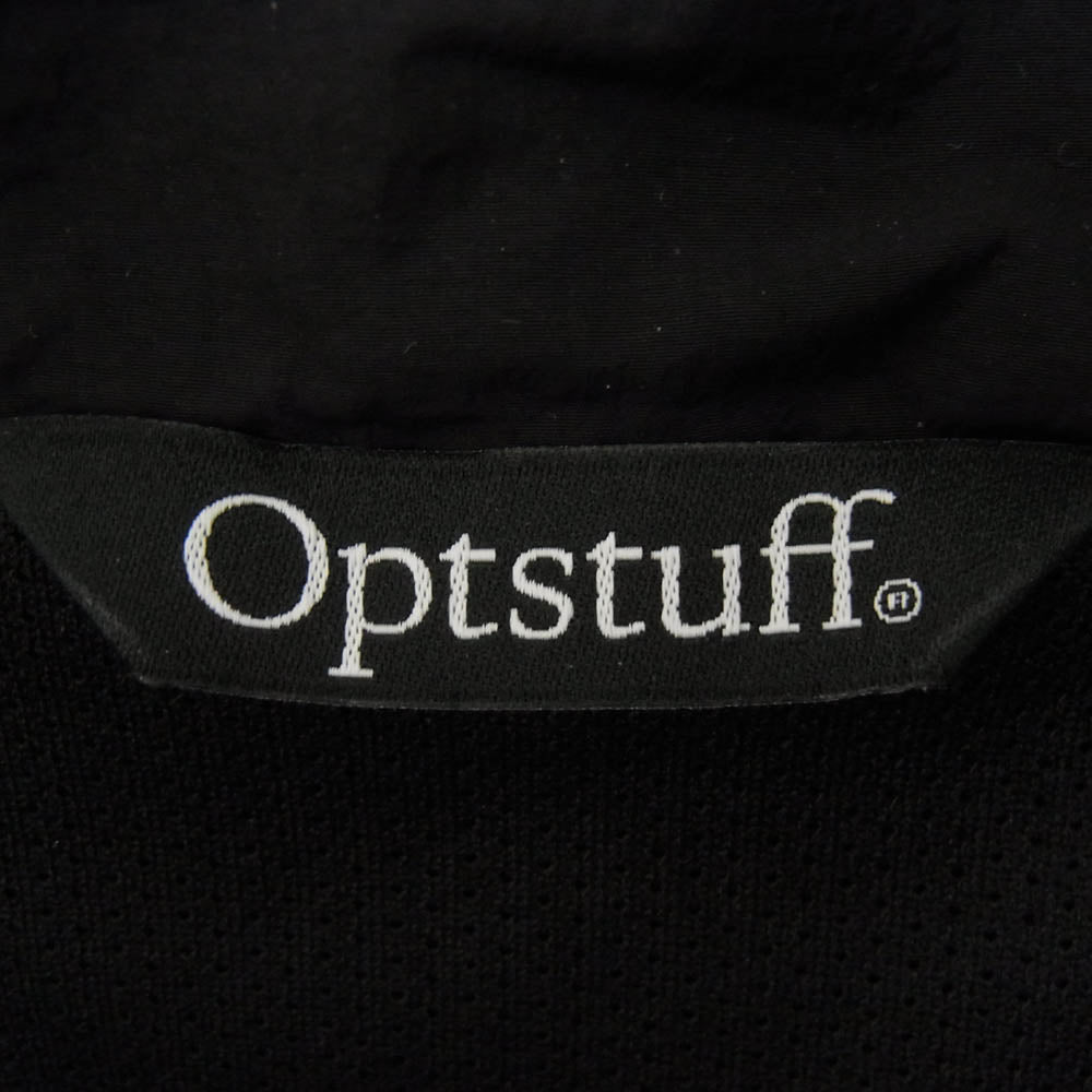 オプトスタフ OPT40004 CREATORS VEST ロゴ刺繍 ナイロン ベスト ブラック系 XL【中古】