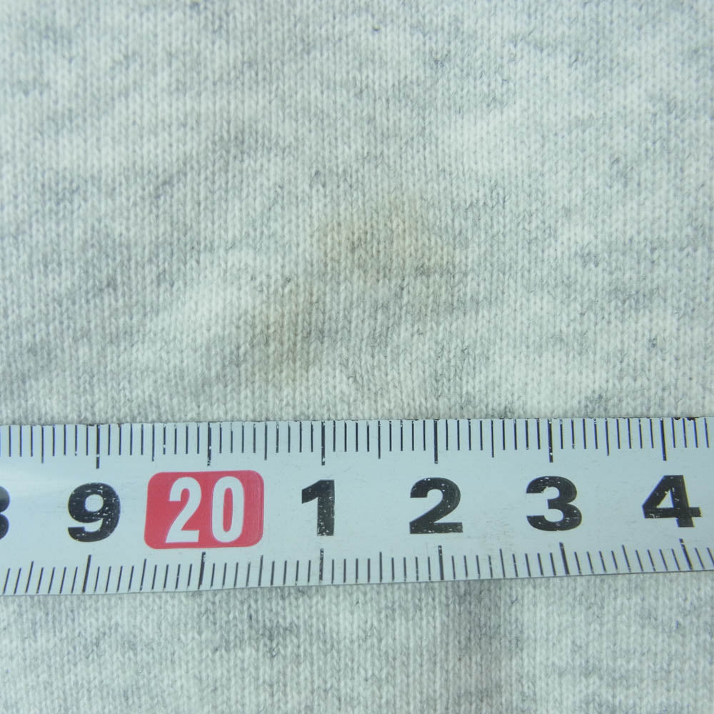 ベースメントギア 15oz Garment Dye CrewSweat 15オンス ガーメントダイ クルーネック スウェット トレーナー グレー系 ライトグレー系 XL【中古】