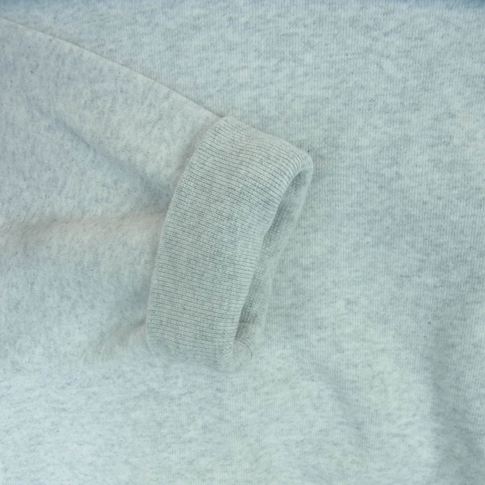 ベースメントギア 15oz Garment Dye CrewSweat 15オンス ガーメントダイ クルーネック スウェット トレーナー グレー系 ライトグレー系 XL【中古】