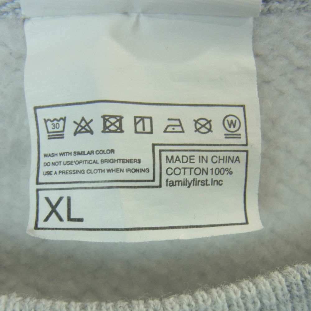 ベースメントギア 15oz Garment Dye CrewSweat 15オンス ガーメントダイ クルーネック スウェット トレーナー グレー系 ライトグレー系 XL【中古】