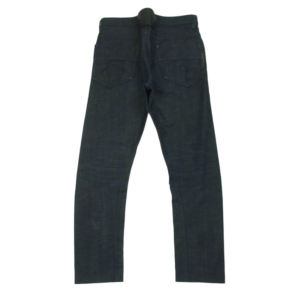 ISAMUKATAYAMA BACKLASH イサムカタヤマバックラッシュ 1394-07 立体 スリム デニム パンツ インディゴブルー系 S【中古】
