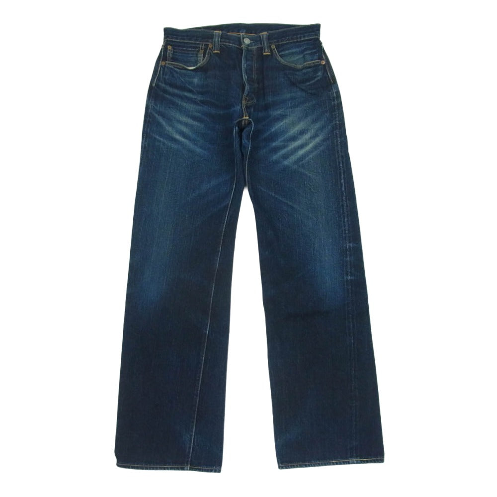 THE FLAT HEAD ザフラットヘッド LOT3005 セルビッジ デニム パンツ コットン 日本製 インディゴブルー系 31【中古】