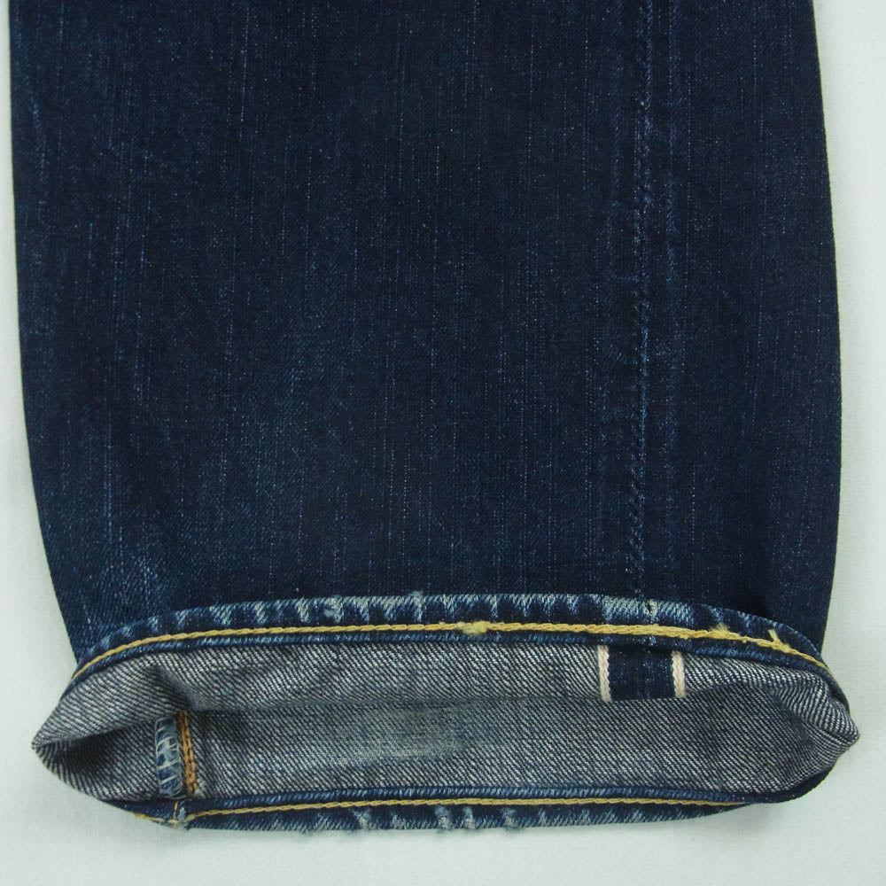 THE FLAT HEAD ザフラットヘッド LOT3005 セルビッジ デニム パンツ コットン 日本製 インディゴブルー系 31【中古】