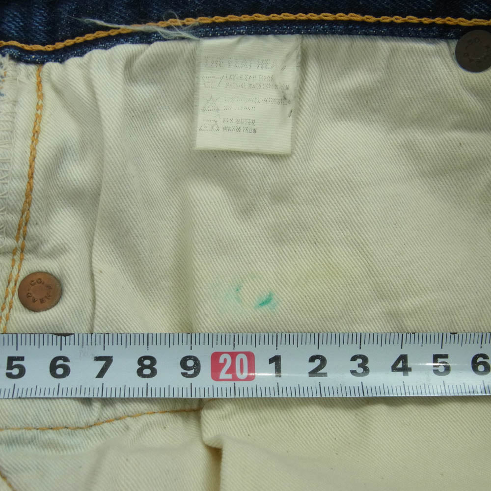 THE FLAT HEAD ザフラットヘッド LOT3005 セルビッジ デニム パンツ コットン 日本製 インディゴブルー系 31【中古】